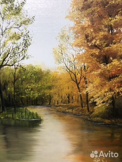 Интерьерная картина маслом на холсте