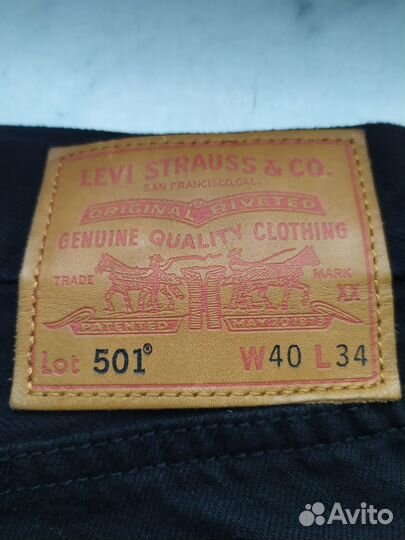 Джинсы Levi's, р-р 56-58(40/34)