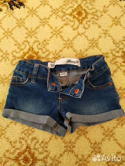 Шорты джинсовые детские