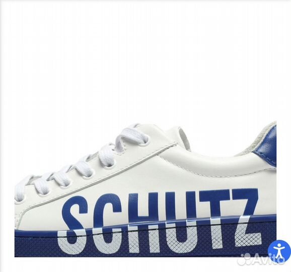 Кожаные кеды schutz (оригинал )