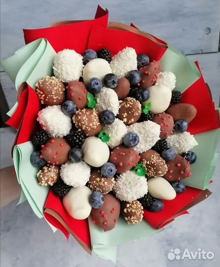 Съедобные букеты. Подарок маме, цветы