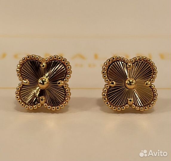 Van Cleef & Arpels серьги Vintage Alhambra