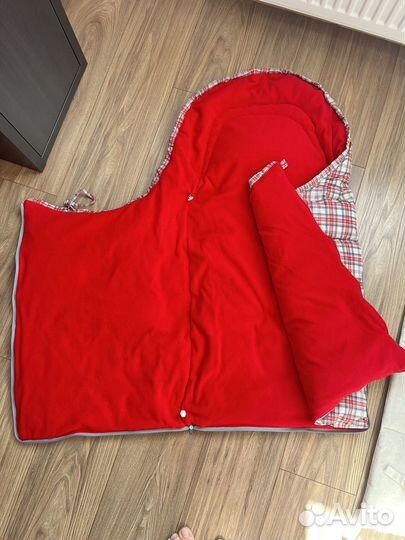 Зимний конверт в коляску