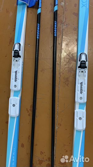 Беговые лыжи, длина 160 см
