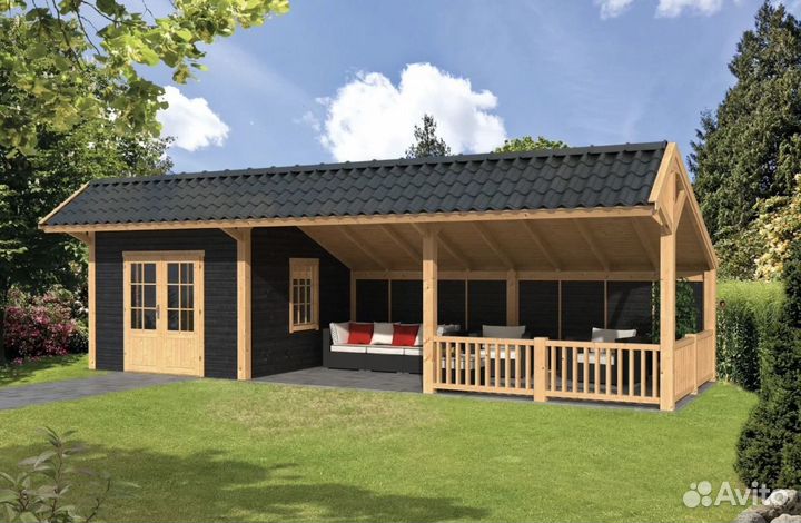 Беседка летняя кухня