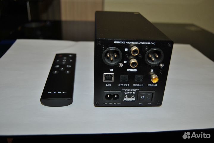 Усилитель для наушников цап DAC S.M.S.L M500