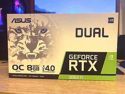 Asus GeForce RTX 3060 Ti Dual White OC Новая