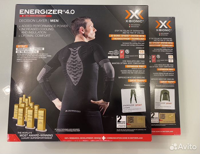 Термобелье мужское x-bionic energizer 4.0