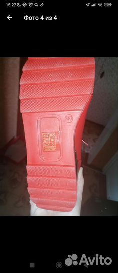 Ботинки на высокой платформе размеры 36 40