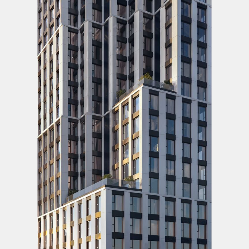 2-к. квартира, 80,1 м², 2/44 эт.