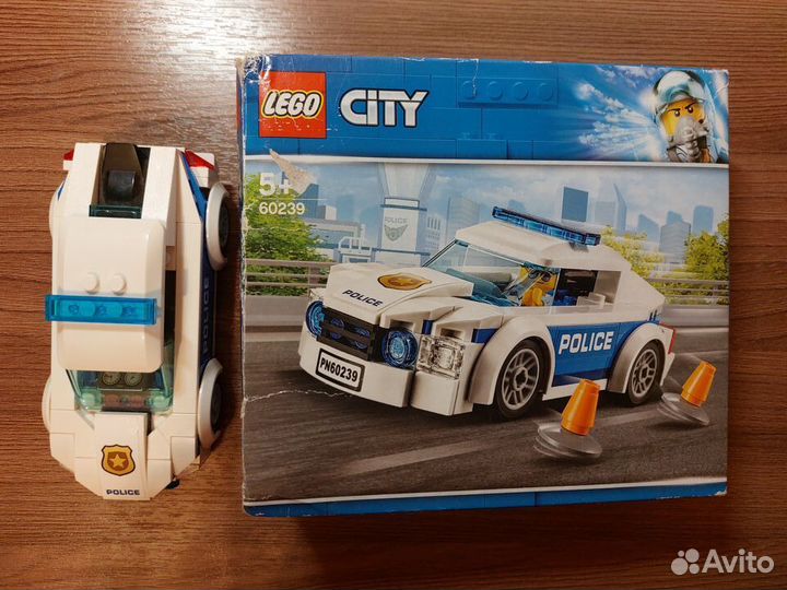 Lego City Police Автомобиль полицейского патруля