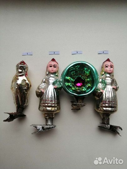 Елочные игрушки СССР