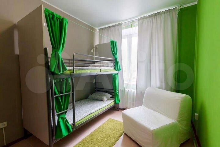Комната 10 м² в 2-к., 1/1 эт.