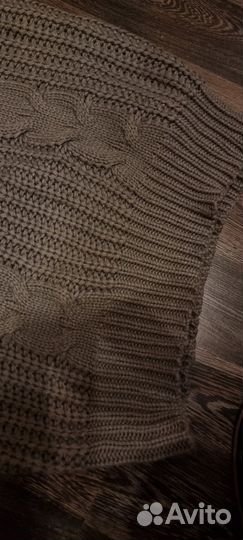 Платье вязаное женское оверсайз