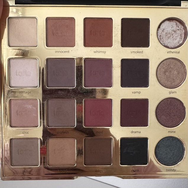Палетка теней tarte pro