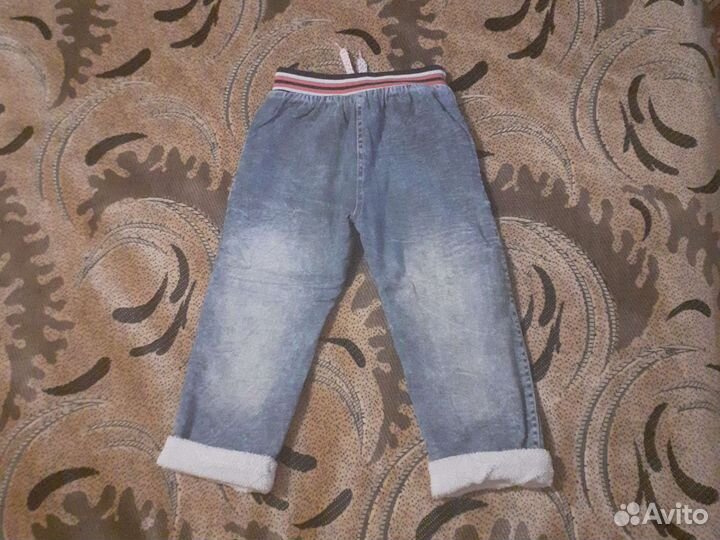 Джинсы для девочки 122