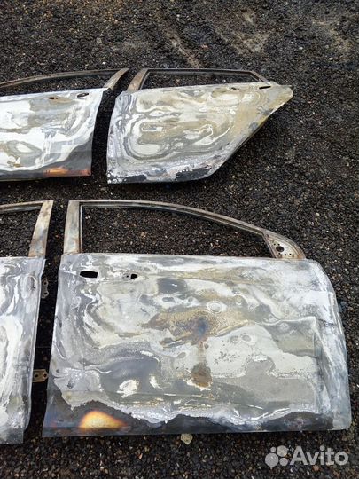 Двери Hyundai Solaris до 2017г седан после пожара