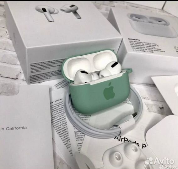 Airpods Pro 2 поколения (гарантия + чехол)