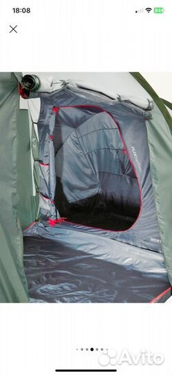 Палатка 4х местная с тамбуром
