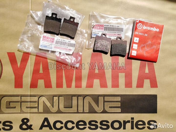 Оригинальные колодки Yamaha brembo Aerox BWS YP125