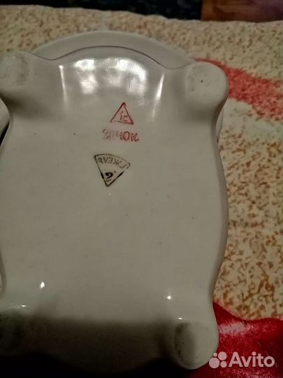 Шкатулка. Сахарница. Гжель. Винтаж. 70-80 годы