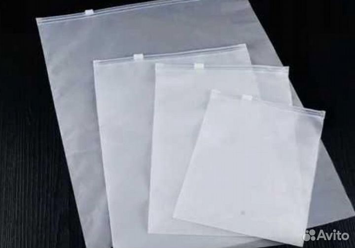 Пакеты зип лок с бегунком матовые 50 мкм(100)