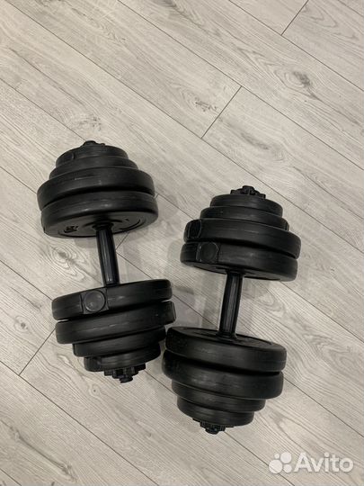 Гантели разборные по 15 кг