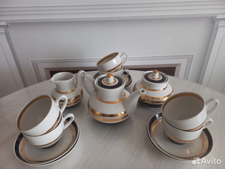 Чайный сервиз Дороги вербилки СССР и предметы