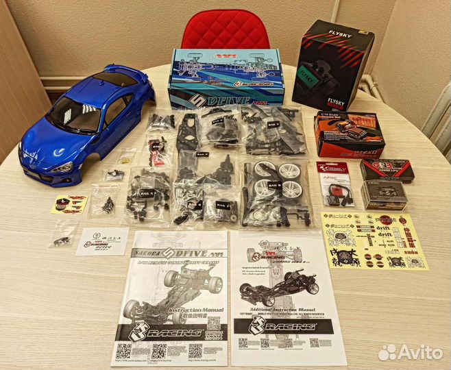 Rc drift модель Sakura d5mr V2.0 Subaru BRZ