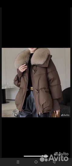 Пуховик женский