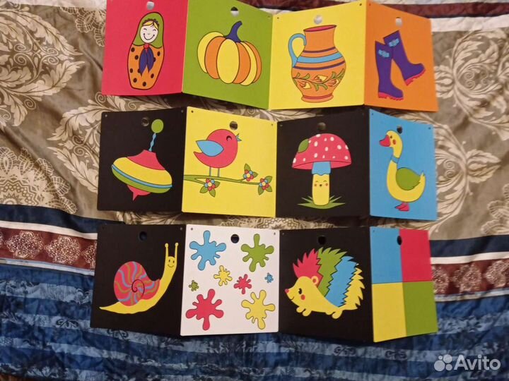 Бэби-тренажер (развивающие картинки)