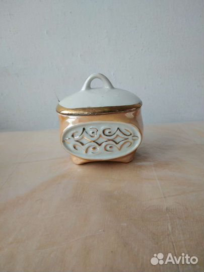 Сервиз, доливочный чайник, сахарница, комплект