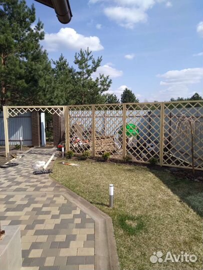 Шпалеры,садовые арки для зонирования участка