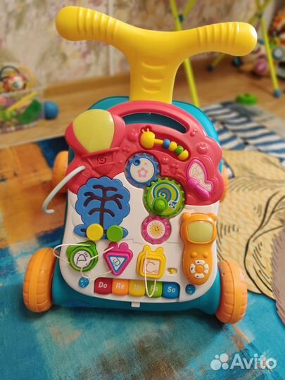 Ходунки каталка 3 в 1