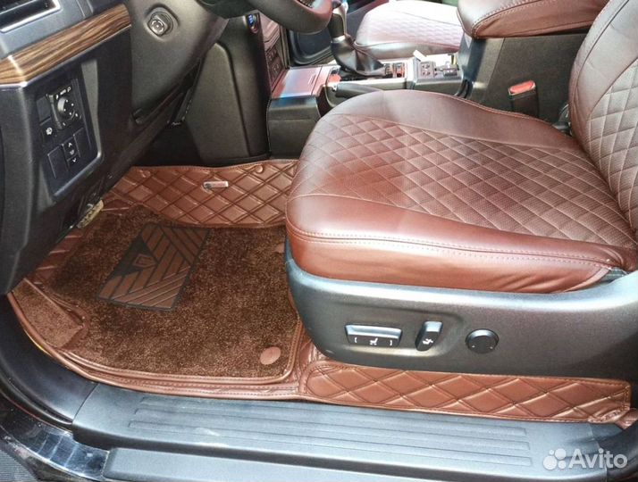 3D коврики toyota prado 150 2018