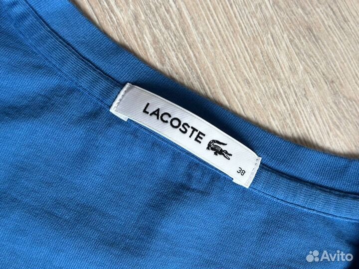 Lacoste футболка мужская 46. Оригинал