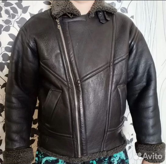 Куртка кожаная мужская