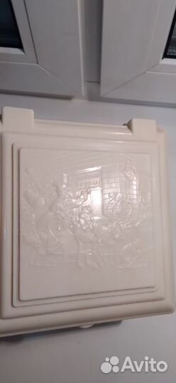 Шкатулка карболит С новым годом СССР