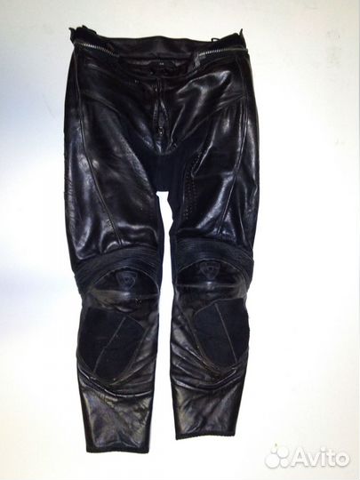 Кожанные мотоштаны REV'IT, мужские, р-р 48