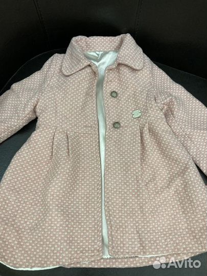 Пальто для девочки 92
