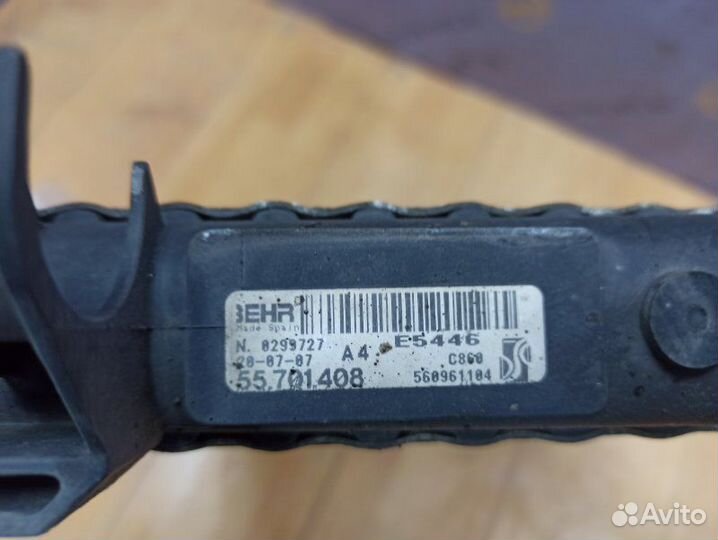 Радиатор двс Opel Corsa D Z12XEP 2006-2010