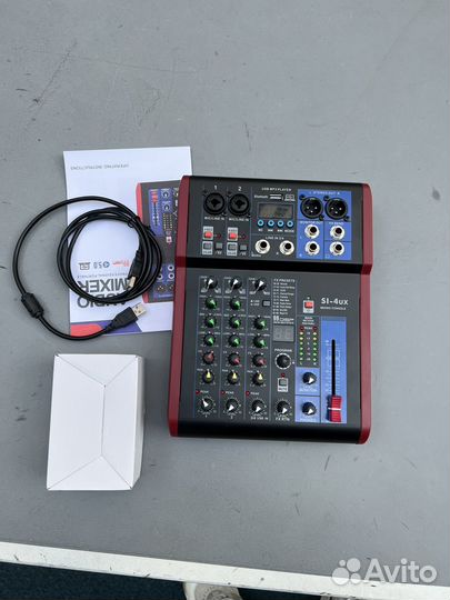 Микшерный пульт с BT, FX и MP3 плеером