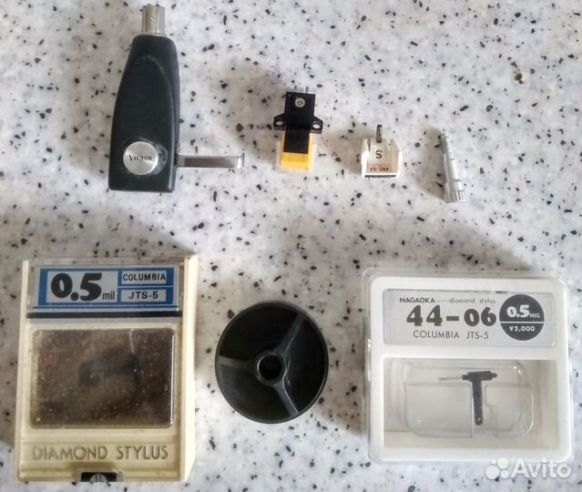 Аксессуары винил–Akai,Victor/JVC,Columbia/Denon,AT