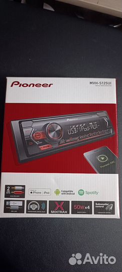 Магнитолла Pioneer mvh s125ui новая