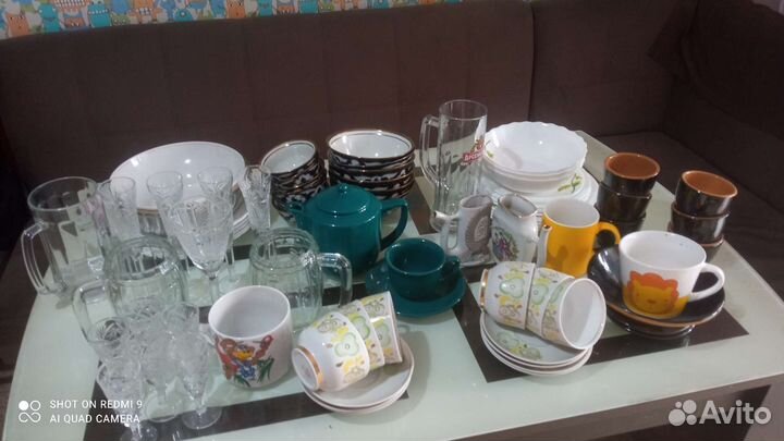 Набор столовой посуды бу