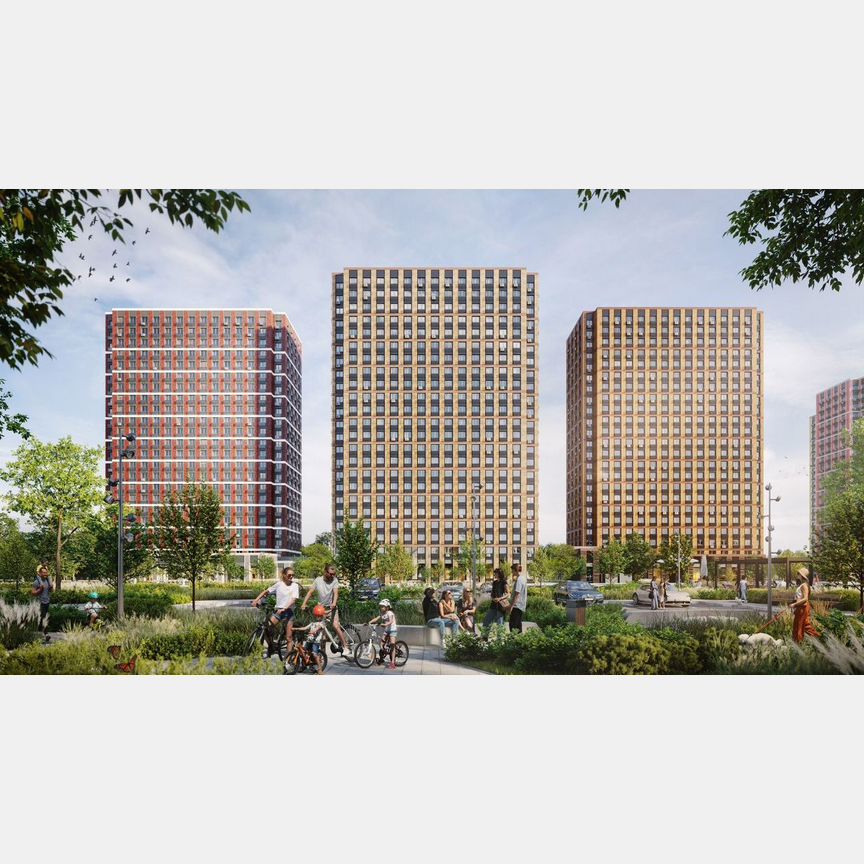 1-к. квартира, 40,5 м², 22/23 эт.