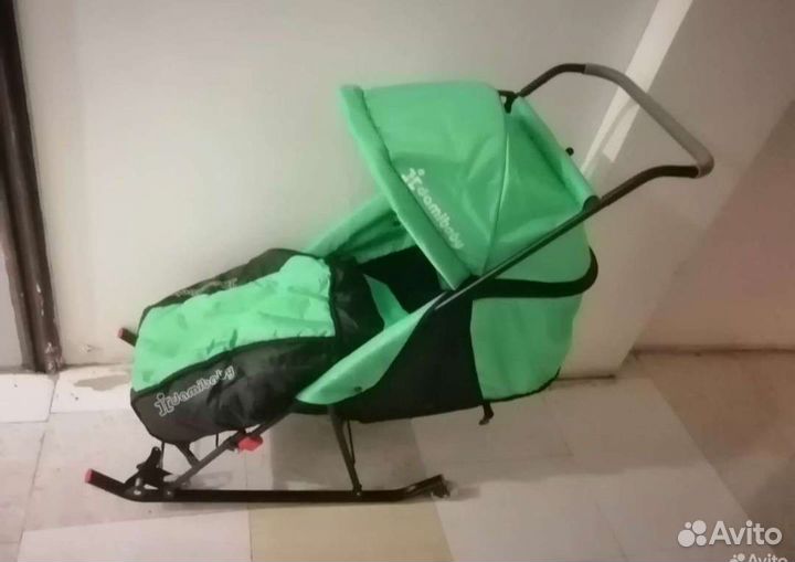 Детские санки коляска