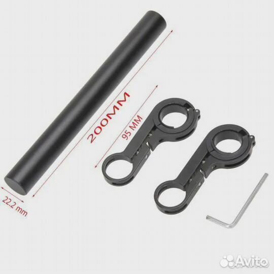 Расширитель, вынос, удлинитель руля для велосипеда