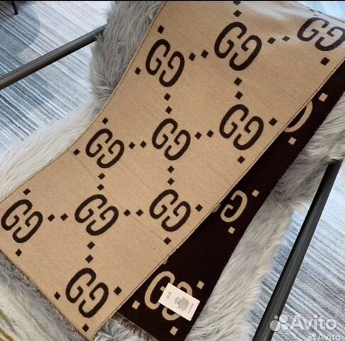 Шарф-палантин Gucci из кашемира