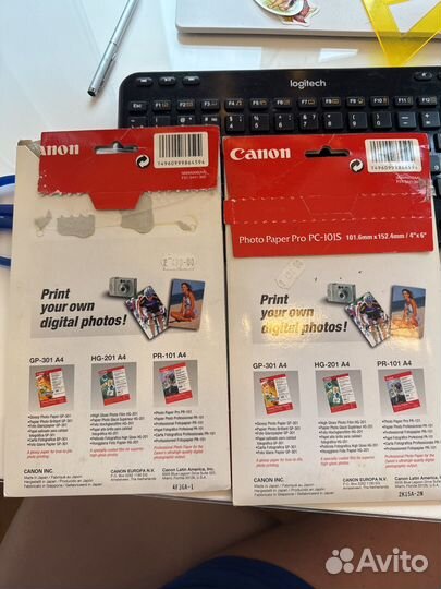 Фотобумага canon